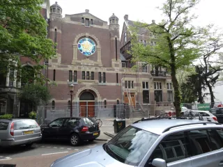 De vrijmetselaarsloge in Amsterdam